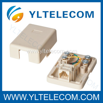 Telephone Surface Mount Box 1Port